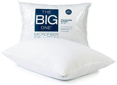 The Big One Microfiber Pillow – Standard 20" x 28"
