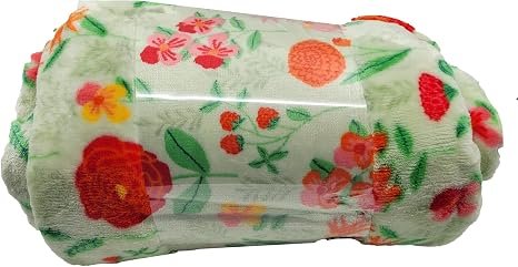 The Big One Plush Throw – Spring Flowers